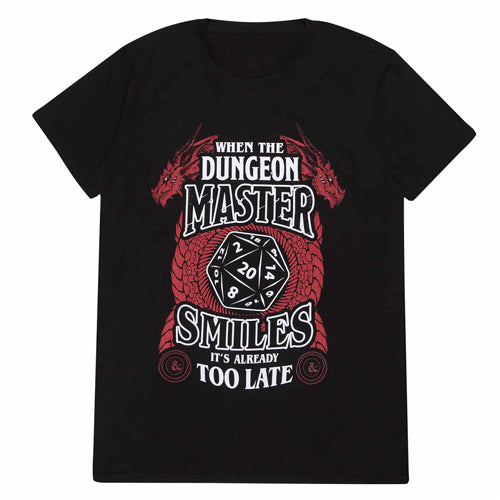 Dungeons & Dragons T-Shirt When The Dungeon Master Smiles Size L
