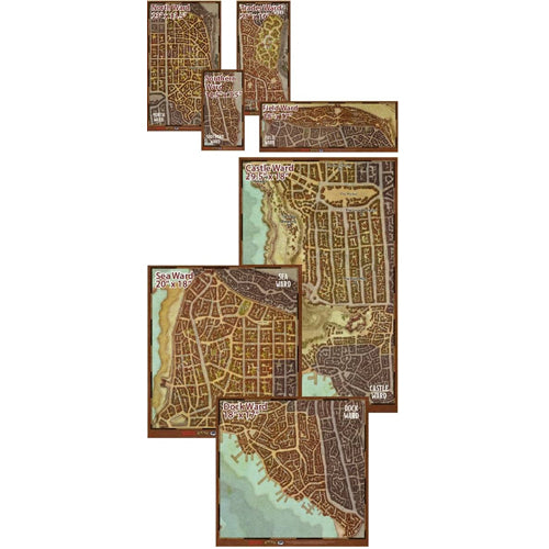 Dungeons & Dragons: Waterdeep Dragon Heist Map Set