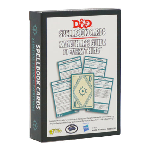 Dungeons & Dragons: Xanathar's Guide to Everything spell deck