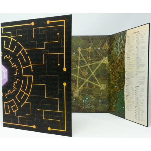 Dungeons and Dragons RPG: Fools Gold Into The Bellowing Wilds: GM Screen