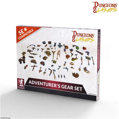 Dungeons and Lasers Adventurer's Gear Set