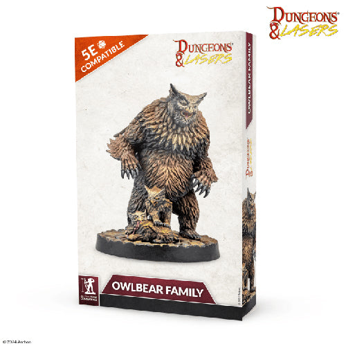 Dungeons and Lasers: Owlbear Family