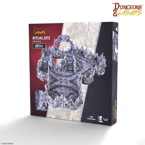 Dungeons Lasers Ritual Site Pre Painted