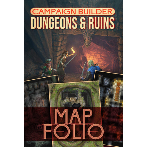 Dungeons and Ruins: Campaign Builder Map Folio