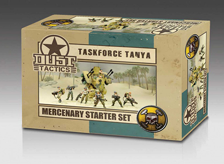 Dust 1947 Mercenary Starter Set "Taskforce Tanya" Primed