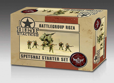 Dust 1947 Spetsnaz Starter Set "Battlegroup Roza" Primed