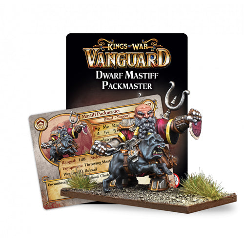 Dwarf Support Pack: Mastiff Packmaster