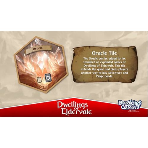 Dwellings Of Eldervale Board Game 2nd Edition: Oracle Tile Expansion