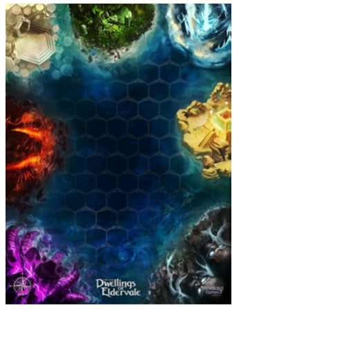 Dwellings of Eldervale Board Game: Playmat