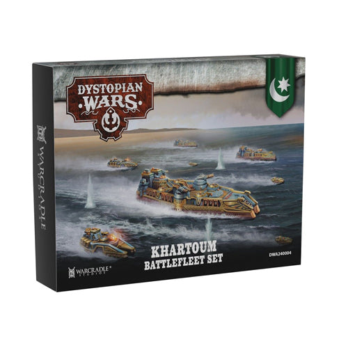 Dystopian Wars: Khartoum Battlefleet Set