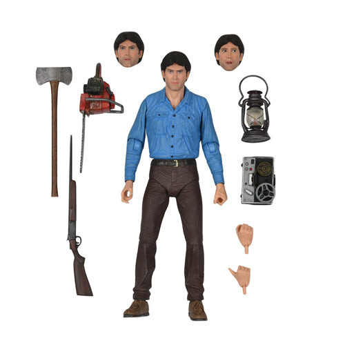 EVIL DEAD 40TH ANNIVERSARY ASH ULTIMATE 7 INCH SCALE ACTION FIGURE