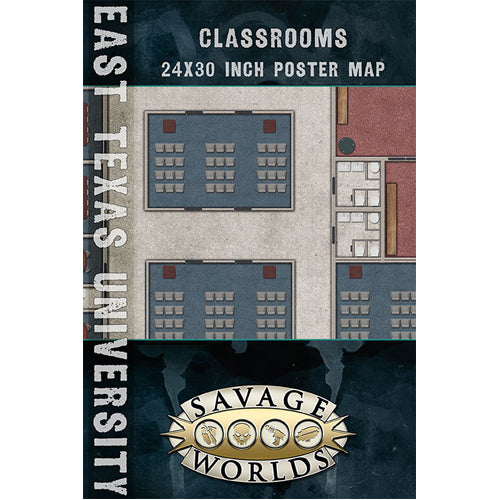 East Texas University: Maps - Classrooms/Off Campus