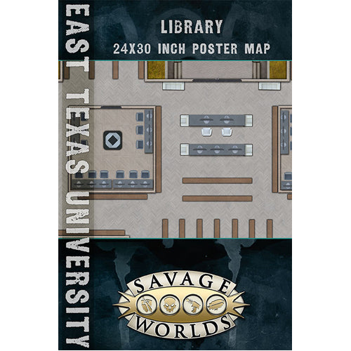 East Texas University: Maps - Library/Business
