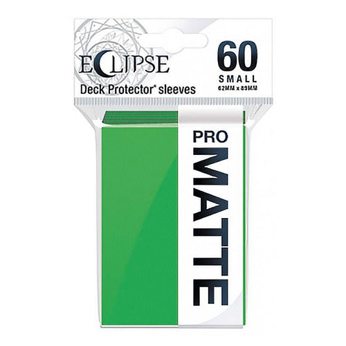 Eclipse Matte Small Sleeves: Lime Green (60)