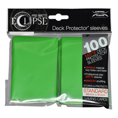 Eclipse PRO Gloss Standard Sleeves Lime Green (100)