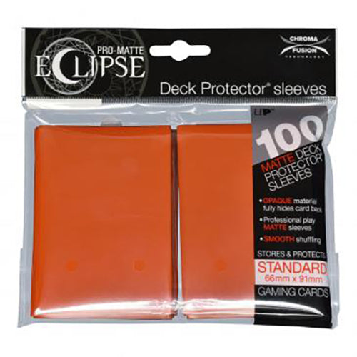 Eclipse PRO Gloss Standard Sleeves Pumpkin Orange (100)