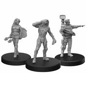Cyberpunk Red Miniatures: Edgerunners C (Rocker - Netrunner - Media)