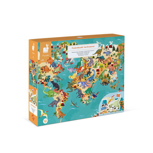 Educational Puzzle - The Dinosaurs