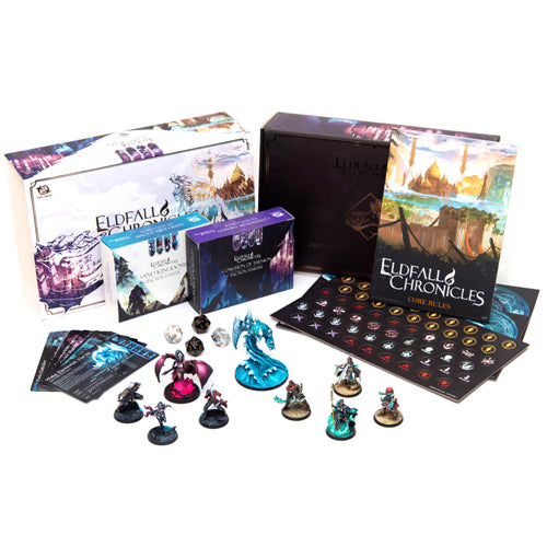 Eldfall Chronicles Two-Player Starter Set: Coalition of Thenion vs Sand Kingdoms
