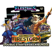 Elestrals TCG - Firestorm - Double Starter Deck Bundle - Hermes VS Zeus