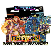 Elestrals TCG - Firestorm - Double Starter Deck Bundle - Hestia VS Poseidon