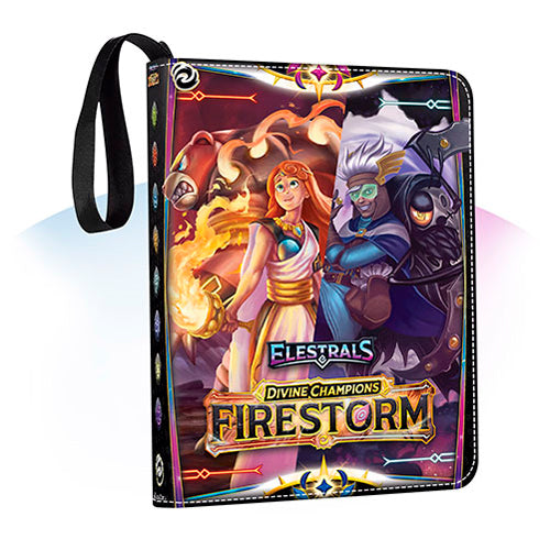 Elestrals TCG - Firestorm - Zippered 9 Pocket Binder