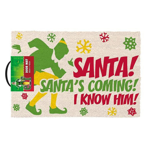 Elf (Santa's Coming) Doormat