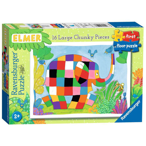 Elmer the Elephant My First Floor Puzzle (16 pieces)