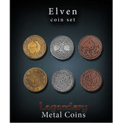 Elven Coin Set Legendary Metal Coins