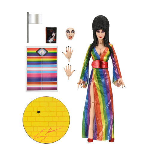 Elvira "Over The Rainbow" 8 Inch Clothed Action Figure