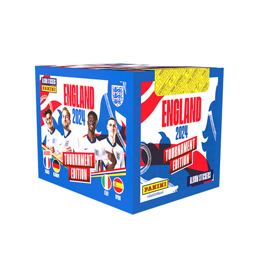 England 2024 Tournament Edition Official Sticker Collection - Box of 50 pack