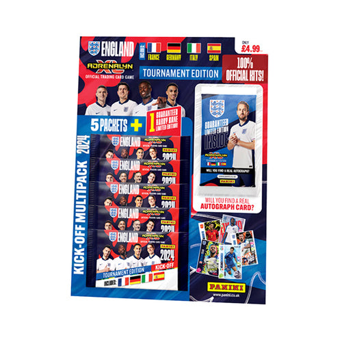 England Adrenalyn XL 2024 Official Tournament Edition Trading Cards - Kick-Off Multipack