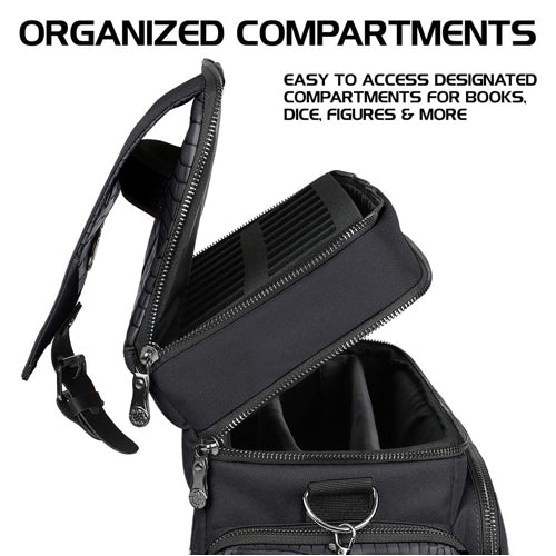 Enhance Tabletop Series Collectors Edition Adventurer's Travel Bag Black