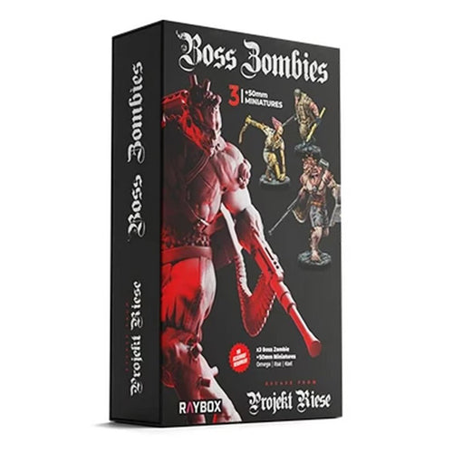 Escape Projekt Riese Boss Zombies Miniatures Set