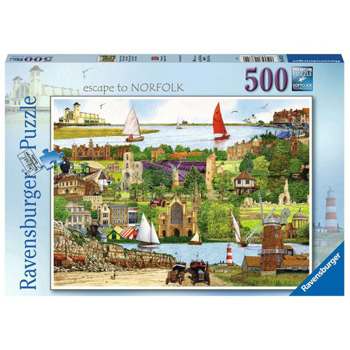 Escape to … Norfolk, 500 Pieces