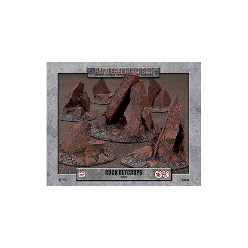 Essentials: Rock Outcrops x6 - Mars