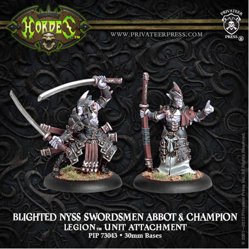 Everblight Swordsmen Abbott & Champion (2)