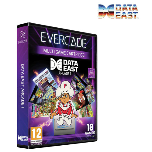 Evercade Data East Arcade Crt1
