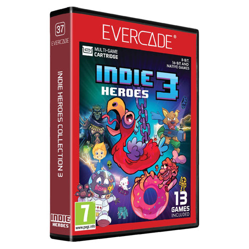 Evercade Indie Heroes Cartridge3
