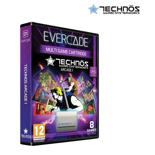 Evercade Technos Arcade Cartridge1