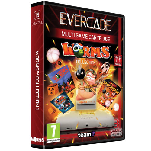 Evercade Worms Cartridge 1