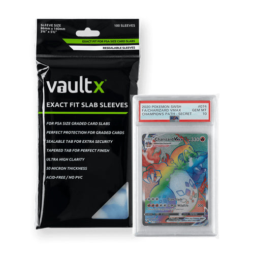 Exact Fit Slab Sleeves PSA - 100 Sleeves