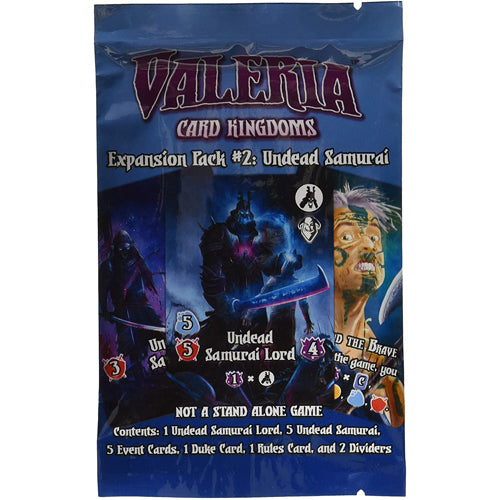 Expansion Pack #2 Undead Samurai: Valeria Card Kingdoms Exp.