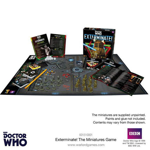 Exterminate! Dr Who Miniatures Games