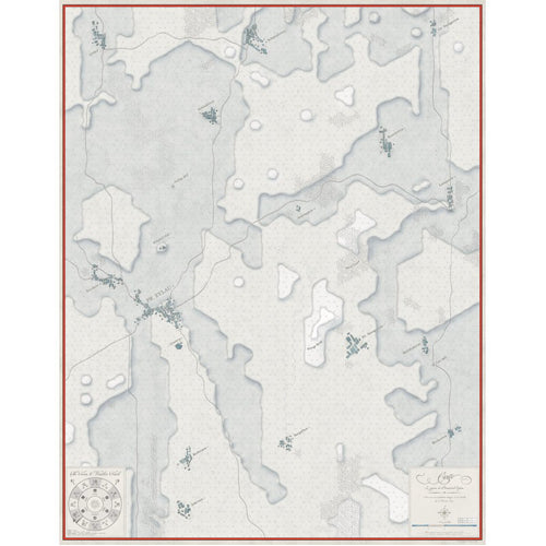 Eylau 1807 Mounted Maps