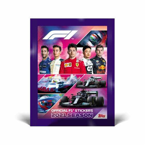 F1 Official 2021 Season Sticker Booster Pack