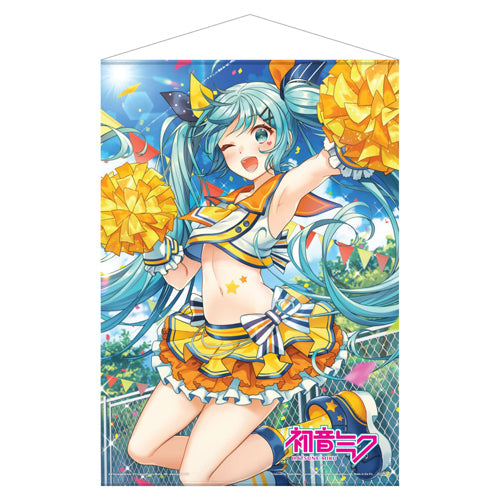 Fabric Wall Scroll Hatsune Miku: Cheerleader (Summer)