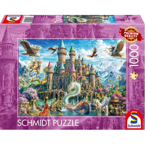 Fairytale Castle in the Land of Imagination Puzzle - 1000 Pieces