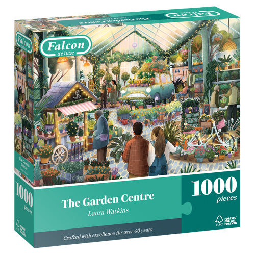 Falcon de Luxe - The Garden Centre - 1000 Piece Jigsaw Puzzle