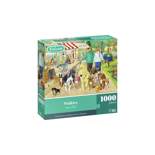 Falcon de Luxe - Walkies - 1000 Piece Jigsaw Puzzle